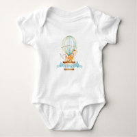 Whimsical Hete Luchtballon Schattige Baby Dieren J