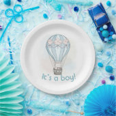Whimsical heteluchtballon baby shower bord (Feest)