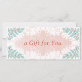 Whimsical Holiday Cadeaubon (Voorkant)