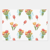 Whimsical Holiday Jolly kerstbakkerij Gnomes Inpakpapier Vel (Voorkant 2)