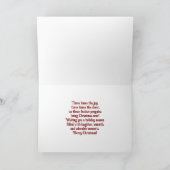 Whimsical Holiday Pinguin Trio Kaart (Binnen)