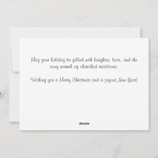 Whimsical Holiday Sweaters op het display Feestdagenkaart (Achterkant)