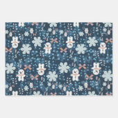 Whimsical Holiday Wrapping Paper Flat Sheet (Voorkant 2)