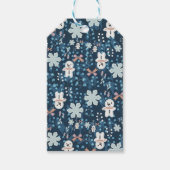 Whimsical Holiday Wrapping Paper Flat Sheet Cadeaulabel (Voorkant)