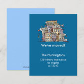 Whimsical Home 2 Moving Announement Aankondiging (Voorkant / Achterkant)