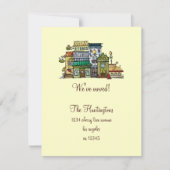 Whimsical Home Moving Announement Aankondiging (Voorkant)