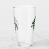 Whimsical Hooded Grasshopper Monogram Glas (Rechts)