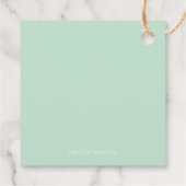 Whimsical Hot Air Ballon met Beer Baby shower Bedankjes Labels (Achterkant)