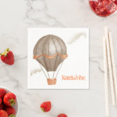 Whimsical  Hot Air Ballon Servet (Insitu)