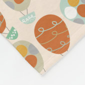 Whimsical Hot Air-ballonnen Fleece Deken (Hoek)