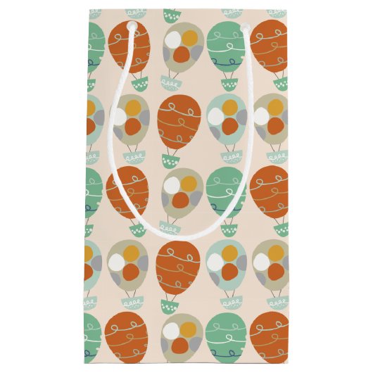 Whimsical Hot Air-ballonnen Klein Cadeauzakje (Voorkant)