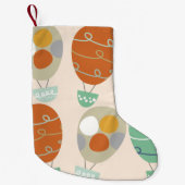 Whimsical Hot Air-ballonnen Kleine Kerstsok (Voorkant)