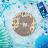 Whimsical Hot Air-ballonnen Papieren Bordje (Feest)