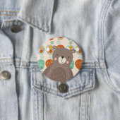 Whimsical Hot Air-ballonnen Ronde Button 7,6 Cm (In situ)