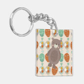 Whimsical Hot Air-ballonnen Sleutelhanger (Voorkant Links)