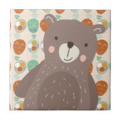 Whimsical Hot Air-ballonnen Tegeltje (Voorkant)