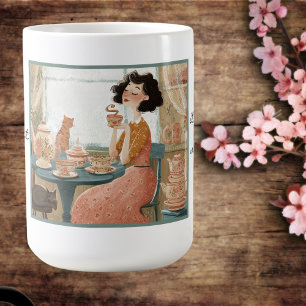 Whimsical humor theeliefhebber mok. koffiemok