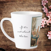 Whimsical humor theeliefhebber mok. latte mok