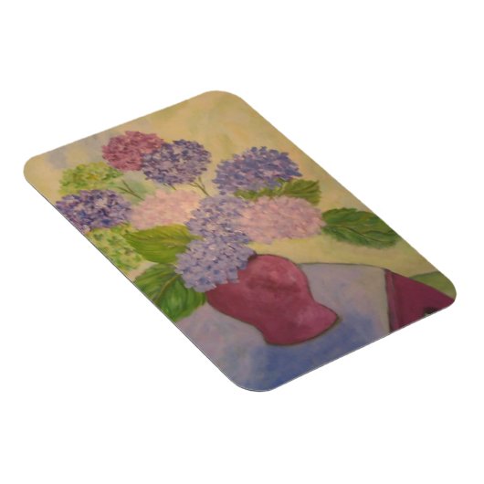 Whimsical Hydrangea Magneet (Rechterzijde)
