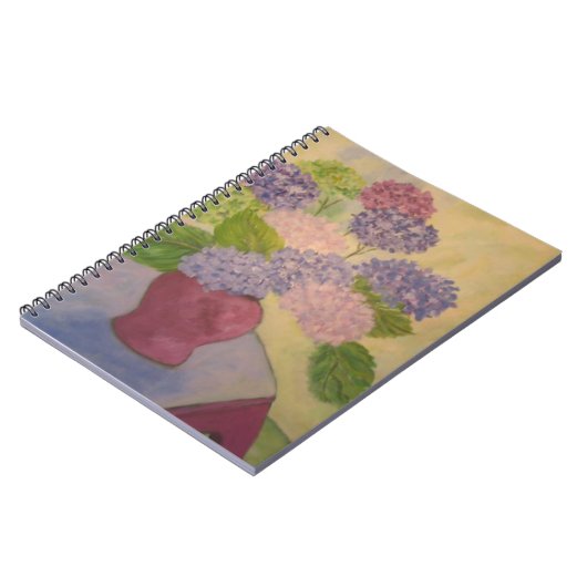 Whimsical Hydrangea Notitieboek (Linkerzijde)