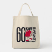Whimsical Ignorance Is Banned Educational Grocery  Tote Bag (Achterkant)