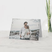 Whimsical Illustrated Modern Handwritten Script Bedankkaart (Voorkant)