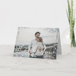 Whimsical Illustrated Modern Handwritten Script Bedankkaart