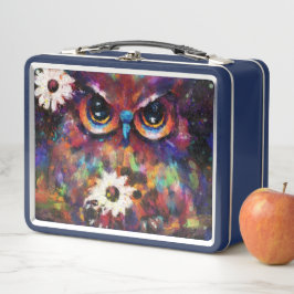 Whimsical Impressionistisch Bloemenuil Schilderij