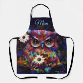 Whimsical Impressionistisch Bloemenuil Schilderij Schort (Voorkant)