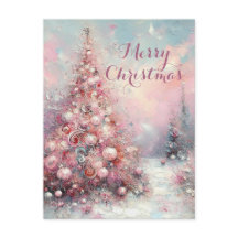 Whimsical Impressionistische Kerstboom