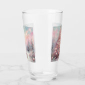 Whimsical Impressionistische Kerstboom Glas (Rechts)