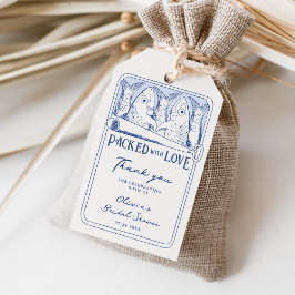 Whimsical Ingeblikte Sardines Vrijgezellenfeest Da Cadeaulabel