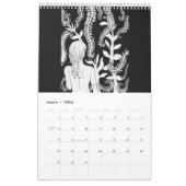 Whimsical - Inkoktober Artwork van Fionna Kuhn Kalender (Mar 2026)