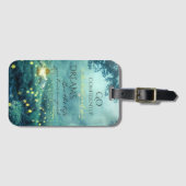 Whimsical Inspirating Dreams Quote Bagagelabel (Voorkant (horizontaal))