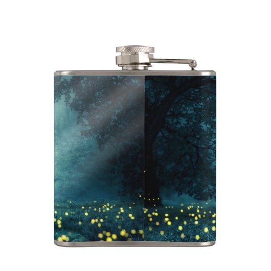 Whimsical Inspirating Dreams Quote Heupfles (Achterkant)