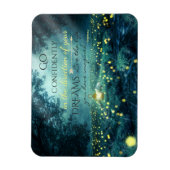 Whimsical Inspirating Dreams Quote Magneet (Verticaal)