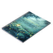 Whimsical Inspirating Dreams Quote Notitieboek (Linkerzijde)