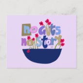 Whimsical Inspirerend Quote Hand Lettering Briefkaart (Voorkant)