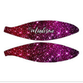 Whimsical iridescent roze Glitter monogram Basketbal (Panelen)