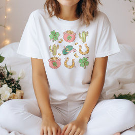 Whimsical Irish Luck St Patricks Day T-shirt