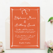 Whimsical Italiaanse zonsondergang met witte boog  Kaart