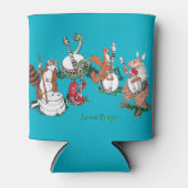 Whimsical Jammin' Banjo's Wildlife Musical Blikjeskoeler (Voorkant)