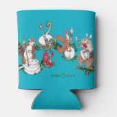 Whimsical Jammin' Banjo's Wildlife Musical Blikjeskoeler (Achterkant)