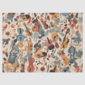 Whimsical Jazz Melody Tissuepapier (Voorkant)