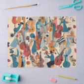 Whimsical Jazz Tissuepapier (Craft)