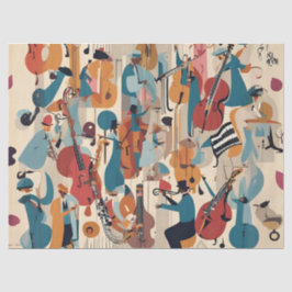 Whimsical Jazz Tissuepapier