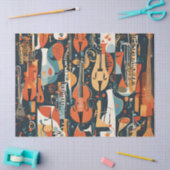 Whimsical Jazz vibes Tissuepapier (Craft)