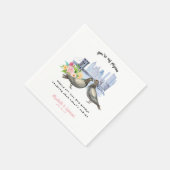 Whimsical Jij Bent Mijn Duif | Bruiloft Servet (Hoek)