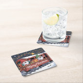 Whimsical Jolly Gnomes Musical Express Kartonnen Onderzetters (Insitu)