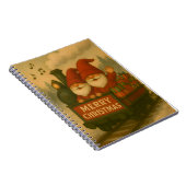 Whimsical Jolly Gnomes Musical Express Notitieboek (Rechterzijde)